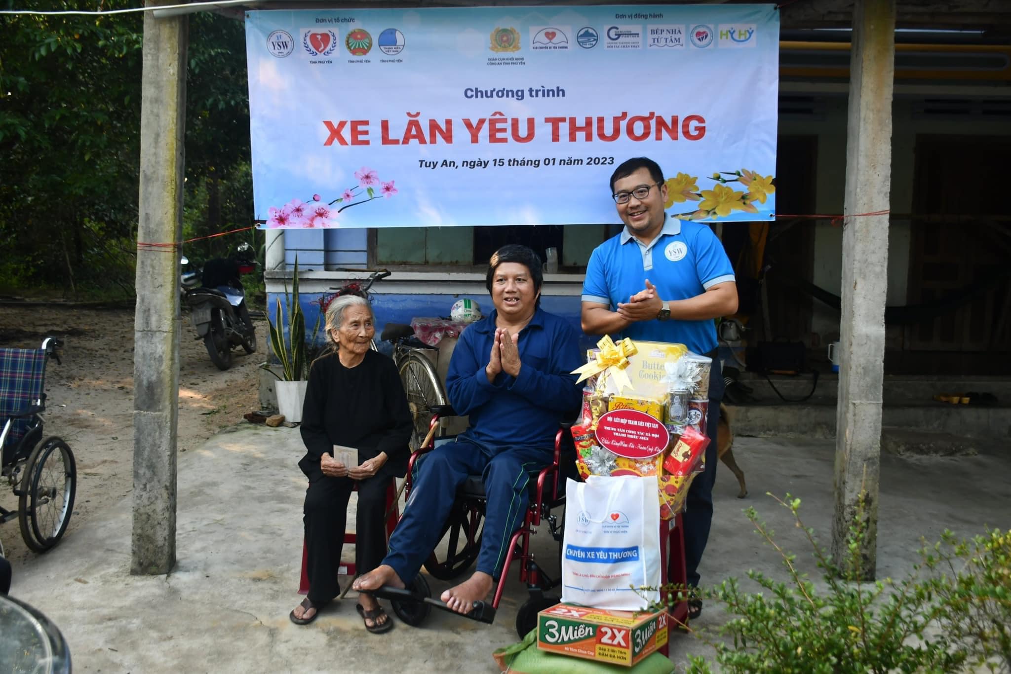 Chương trình “Xe Lăn Yêu Thương” tại Huyện Tuy An, Phú Yên